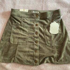 altar’d state suede skirt